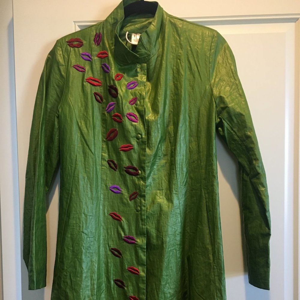 Ateliers Rre Toggety Waxed Linen Coat